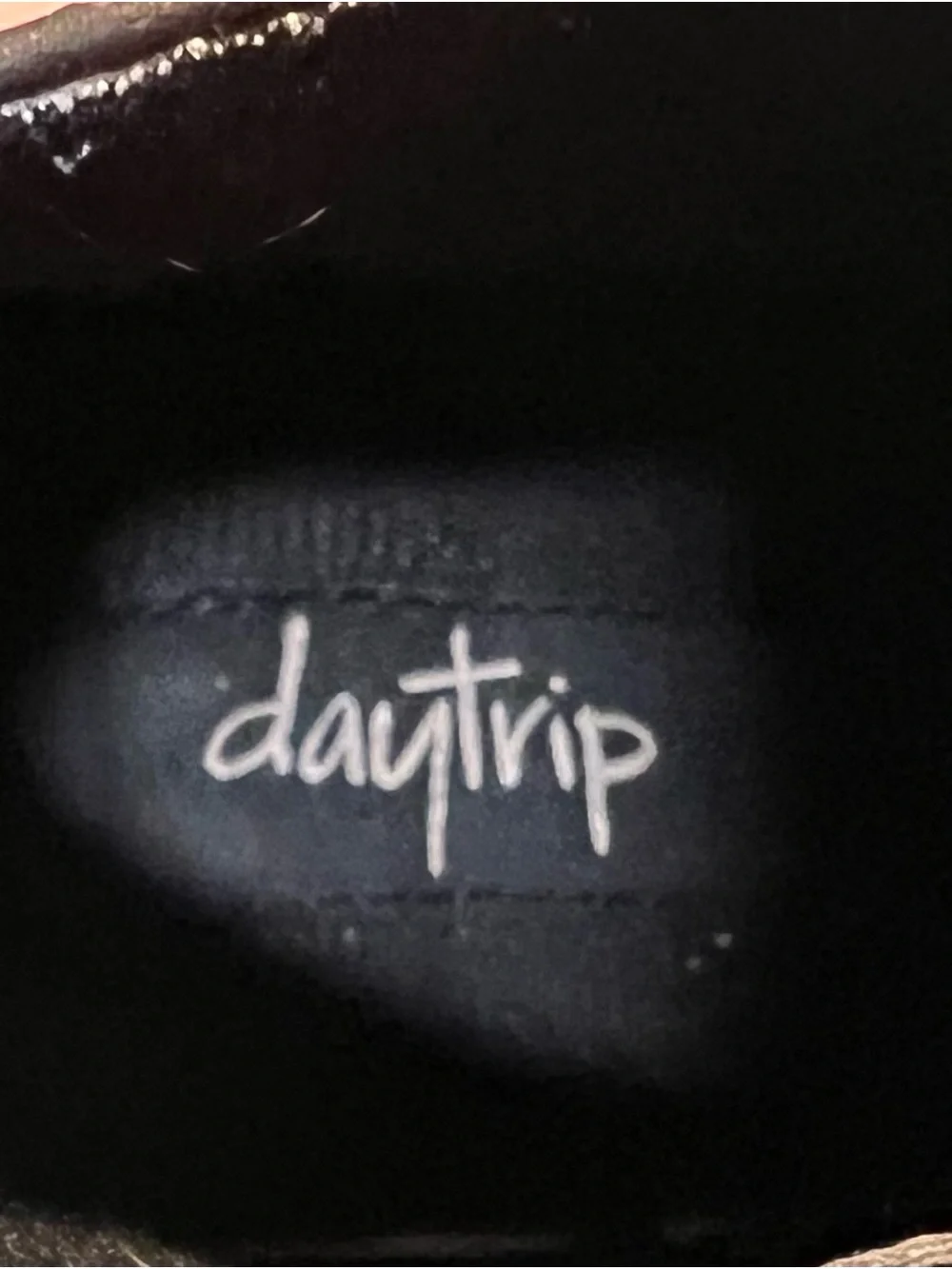 Daytrip Buckle Studded Black Ankle Boots Block Heel - Size 8
